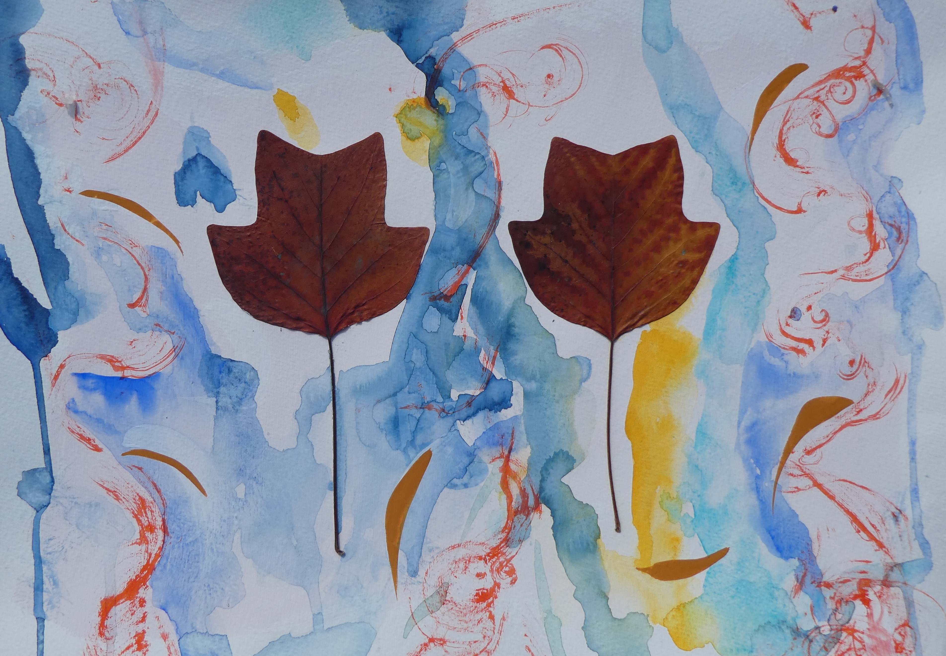 red leaves XII
